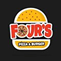 fours Pizza burger